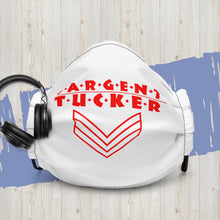 Load image into Gallery viewer, Sargent Tucker's Red Striped, Premium face mask