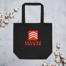 Load image into Gallery viewer, Sargent Tucker's, Red Block Striped Logo, Eco Tote Bag