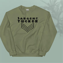 Load image into Gallery viewer, Sargent Tucker's Signature Sweatshirt, Military Green + Unisex Sweatshirt