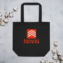Load image into Gallery viewer, Sargent Tucker&#39;s, Red Block Striped Logo, Eco Tote Bag
